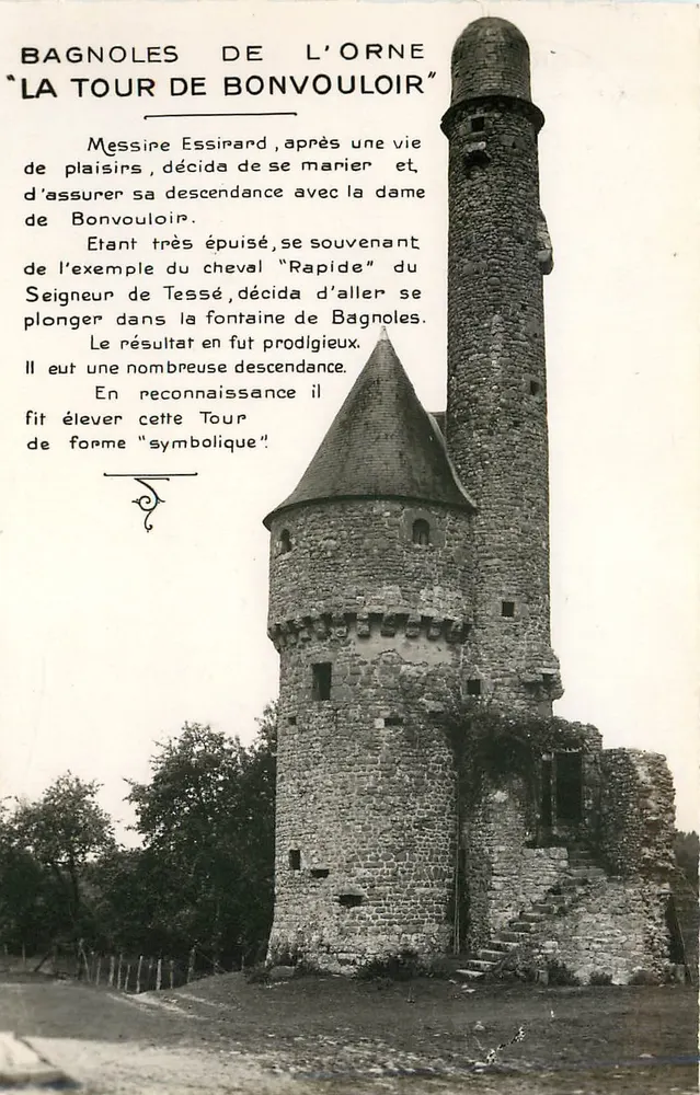 Bagnoles-de-l'Orne — La Tour de Bonvouloir — Éditions R. Gallois - Vorderseite
