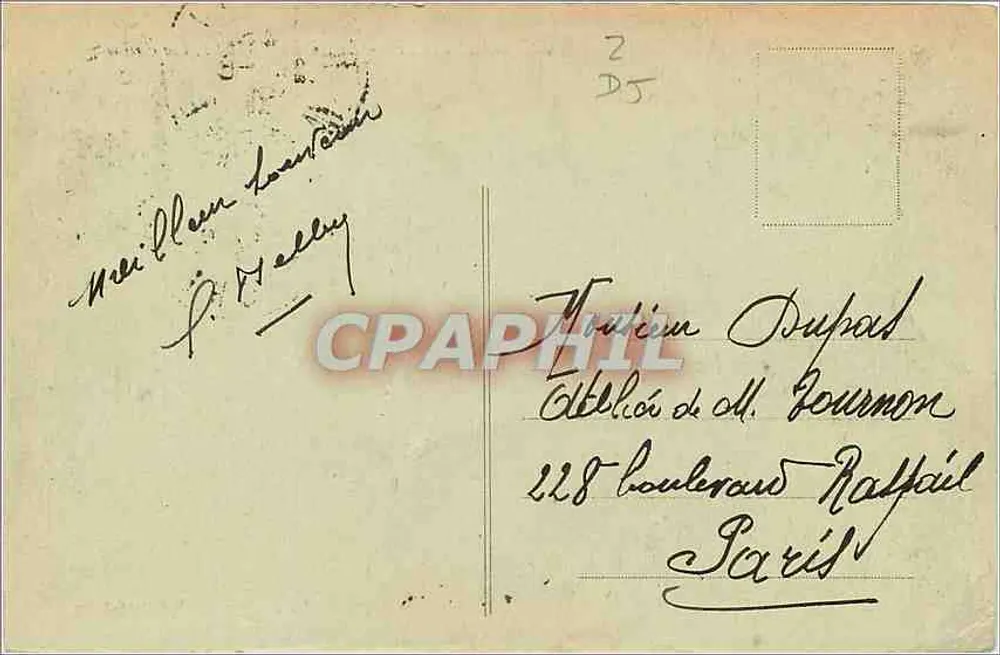 Granville — Le Normandy-Hôtel et le Casino — R. Serrand, photo - Verso