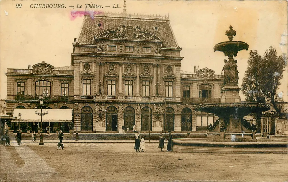 Cherbourg — O Teatro — LL. — N° 99 - Frente
