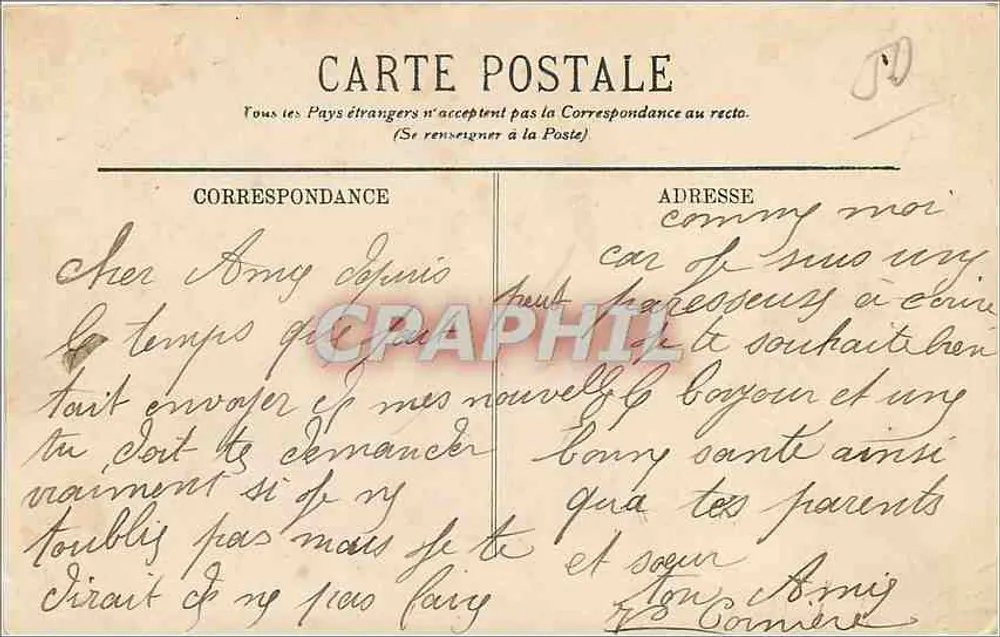 Cherbourg — O Teatro — LL. — N° 99 - Verso