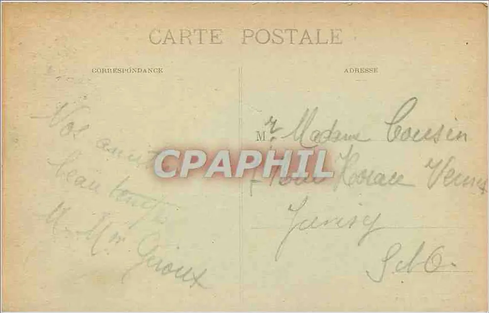 Mont-Saint-Michel (Manche) — Os Muros e a Baía — J. Sorel, editor, Rennes - Verso