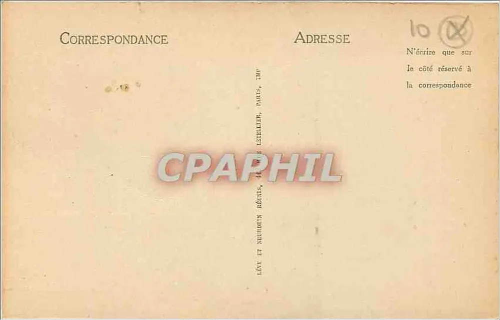 Honfleur — A Lieutenante — LL - Verso