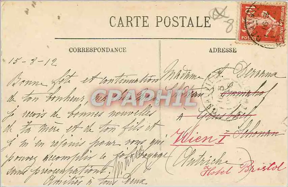 Trouville — Le Bac de Beauville — LL. - Verso