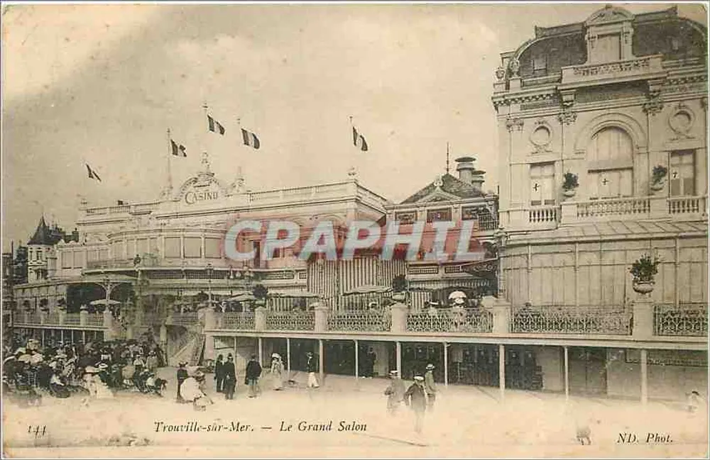 Trouville-sur-Mer — Der Große Saal — ND. Foto. - Vorderseite