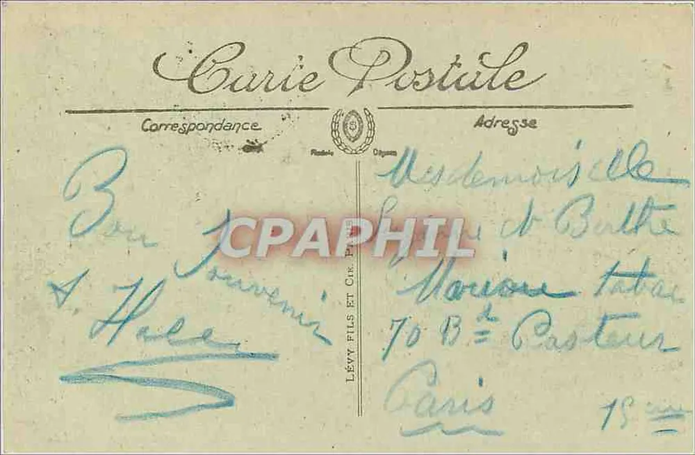 Trouville — O Casino — Entrada principal — LL - Verso