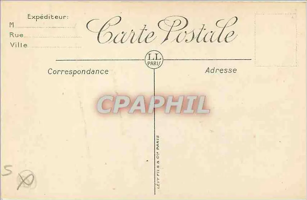 Lisieux — La Cathédrale Saint-Pierre — Lévy Fils & Cie, Paris - Verso