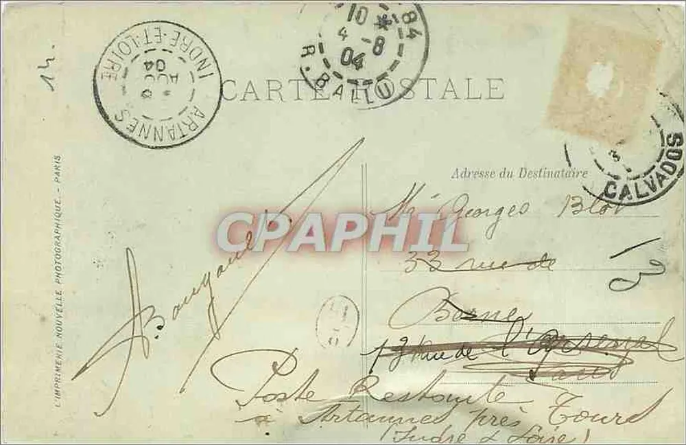 Caen — Saint-Pierre — LL - Verso