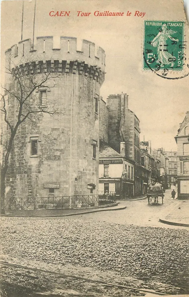 CAEN Torre de Guilherme o Rei — editor não visível, número de série não legível - Frente