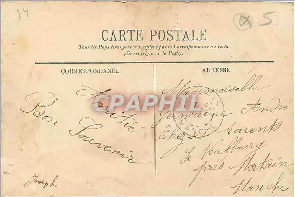 Lisieux — Le Jardin public et le Musée — LL - Verso