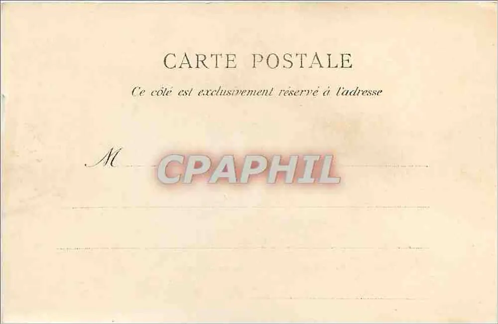 Chalons-sur-Marne — Palais de Justice — éditeur Rap et Filliette, Château-Thierry, n° 148 - Verso