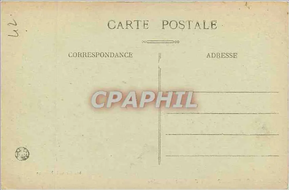 Le PERTUISÉT — El Puente sobre la Loira — Editor: Léon Baudouin, n° 11005 - Reverso