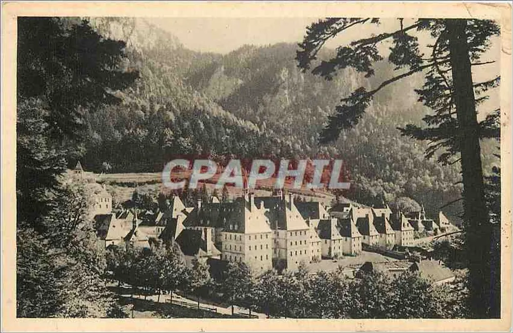 Mosteiro da Grande Chartreuse — Visão geral — Serv. Comercial Monuments Históricos, Paris - Frente
