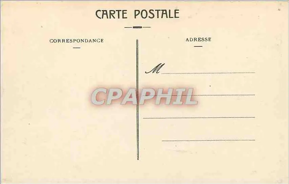 Saint-Étienne — Hotel de Ville. C. L. - Verso