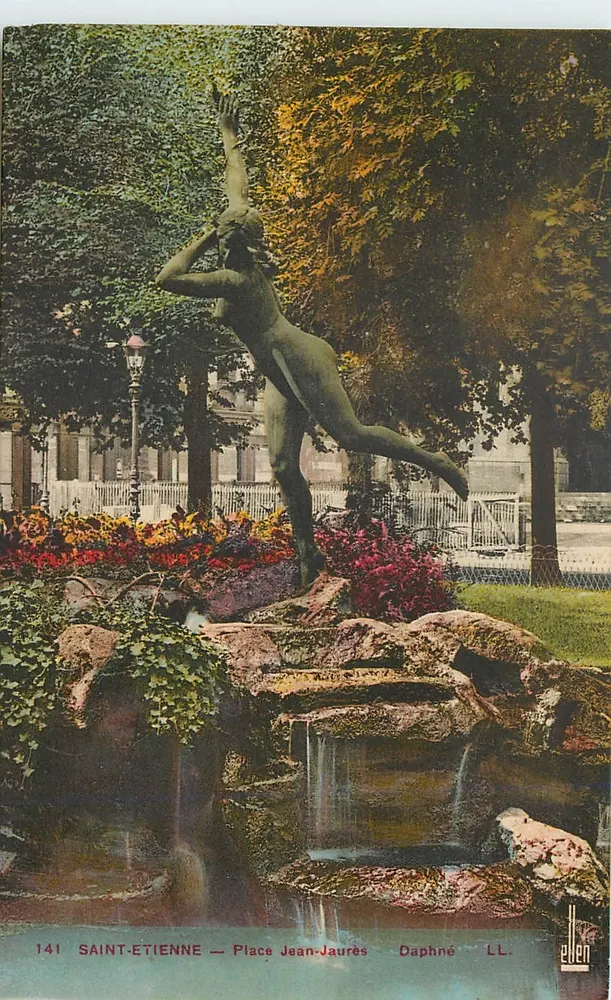 Saint-Étienne — Place Jean-Jaurès — Daphné — LL. editor - Frente