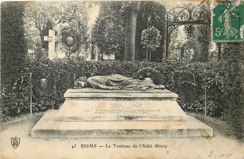 Reims — Grobowiec Abba Miroy — Wydawca anonimowy, n° 45 - Awers