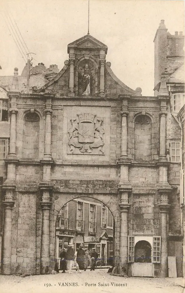 Vannes - Porta Saint-Vincent — editor Laurent-Nal, n° 150 - Frente