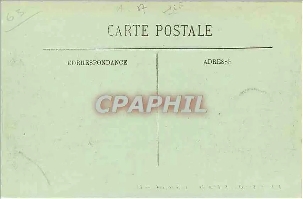 Clermont-Ferrand — Praça de Jaude — Liqueur Mont-Dore - Verso