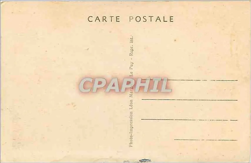 La Chaise-dieu — O conjunto da Igreja Abbatial — Léon Mars, Le Puy - Verso