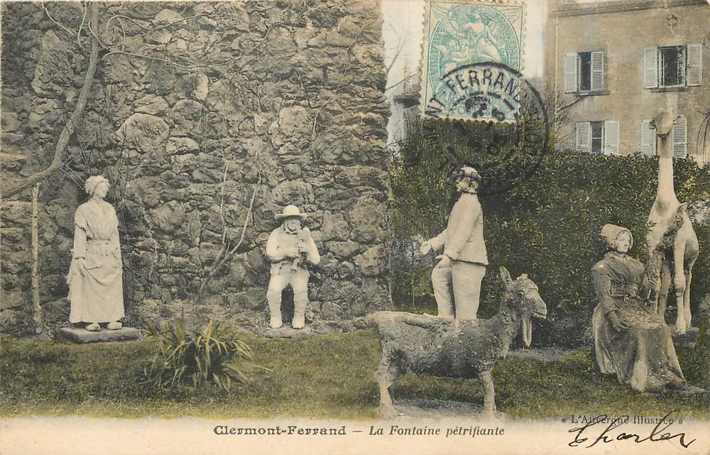 Clermont-Ferrand — Die Versteinerte Quelle — L'Américaine Illustrée - Vorderseite