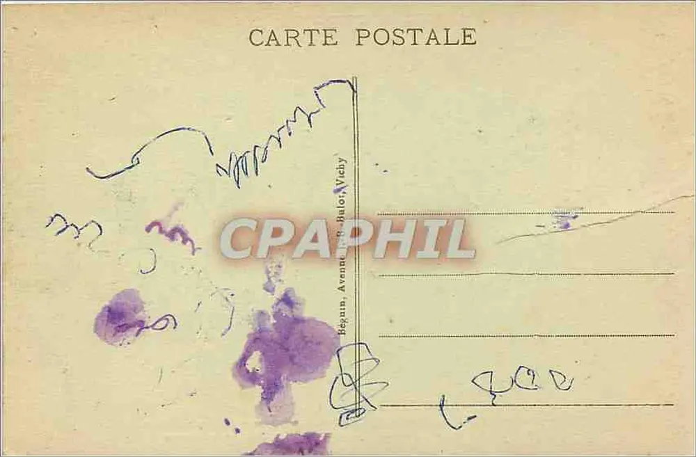 Clermont-Ferrand — Place de Jaude — Ideal, n° 4040 - Verso