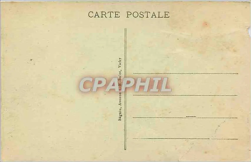 Panorama de ROYAT e CLERMONT-FERRAND — L'Auvergne pittoresque — Idsol, n° 4206 - Verso