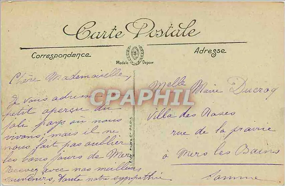 Clermont-Ferrand e a Cadeia dos Dômes — LL. - Verso