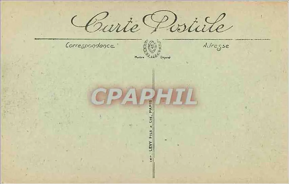 Le Puy — A Praça do Breuil — LL. — Graphil - Verso