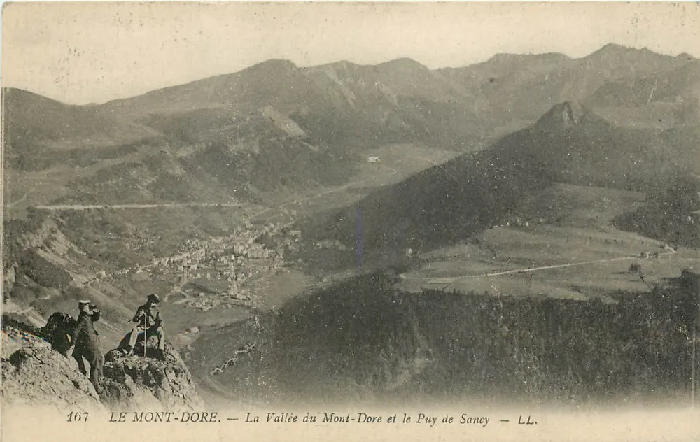 Mont-Dore — Die Talregion von Mont-Dore und der Puy de Sancy — LL. — Nr. 167 - Vorderseite