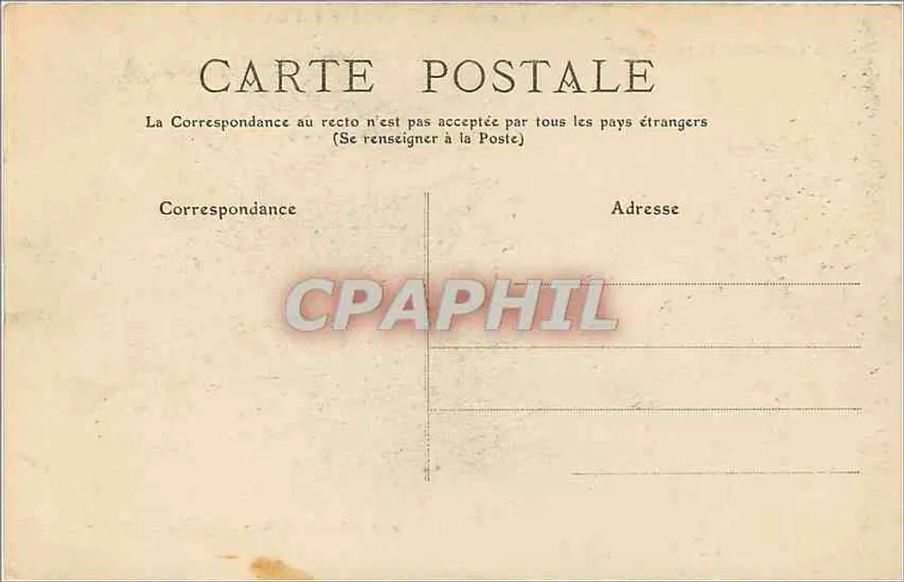 Mont-Dore (Puy-de-Dôme) — A Estação Termal — M.T. n°598 - Verso