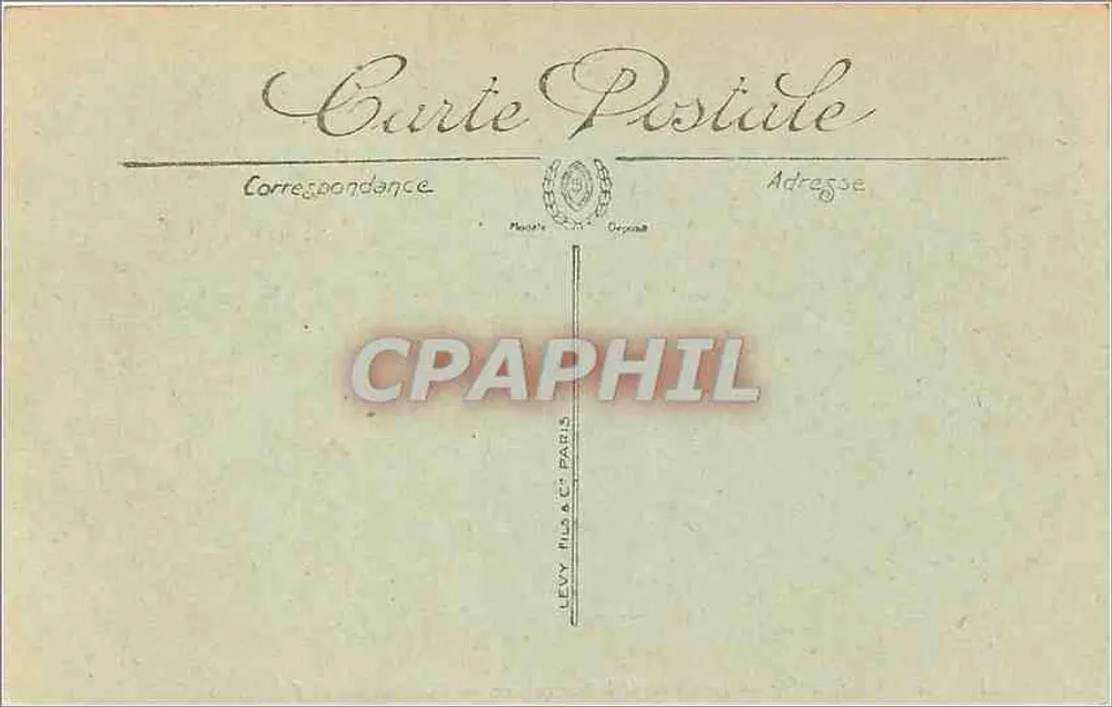 La Bourboule — El Casino y el Teleférico — LL. - Reverso