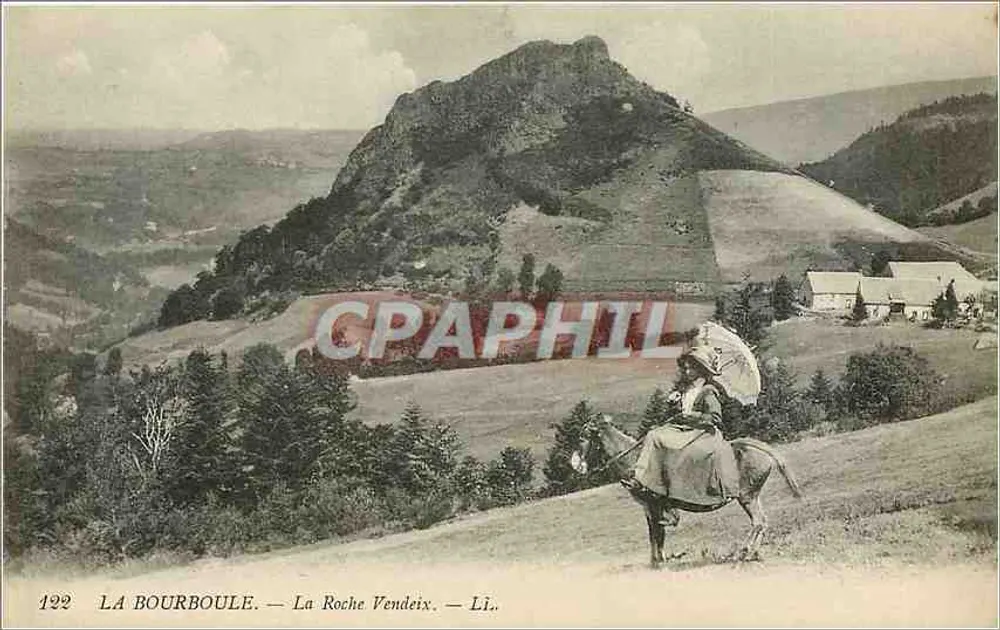 La Bourboule — A Roche Vendeix — Li. — n°122 - Frente
