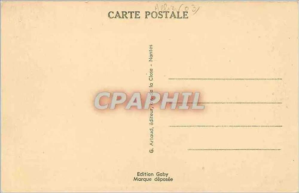 Moulins (Allier) — Vista geral — Gaby - Verso