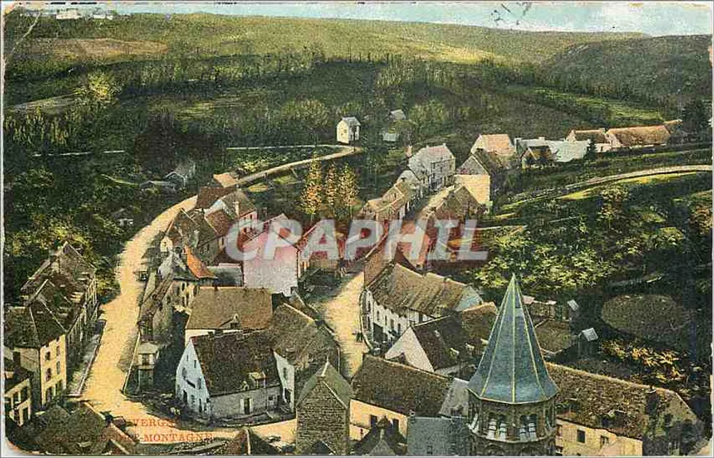 Vergons-sur-Montagne — vista aérea — editor não visível - Frente