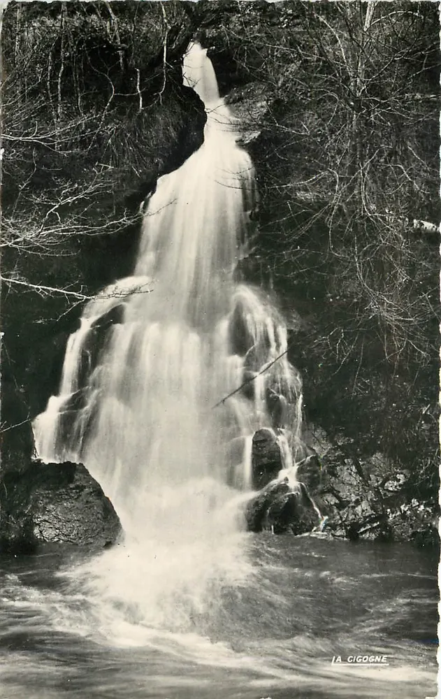 Cachoeira do ponte do Diabo — Pontgibaud (Puy-de-Dôme) — Edição « La Cigogne » - Frente