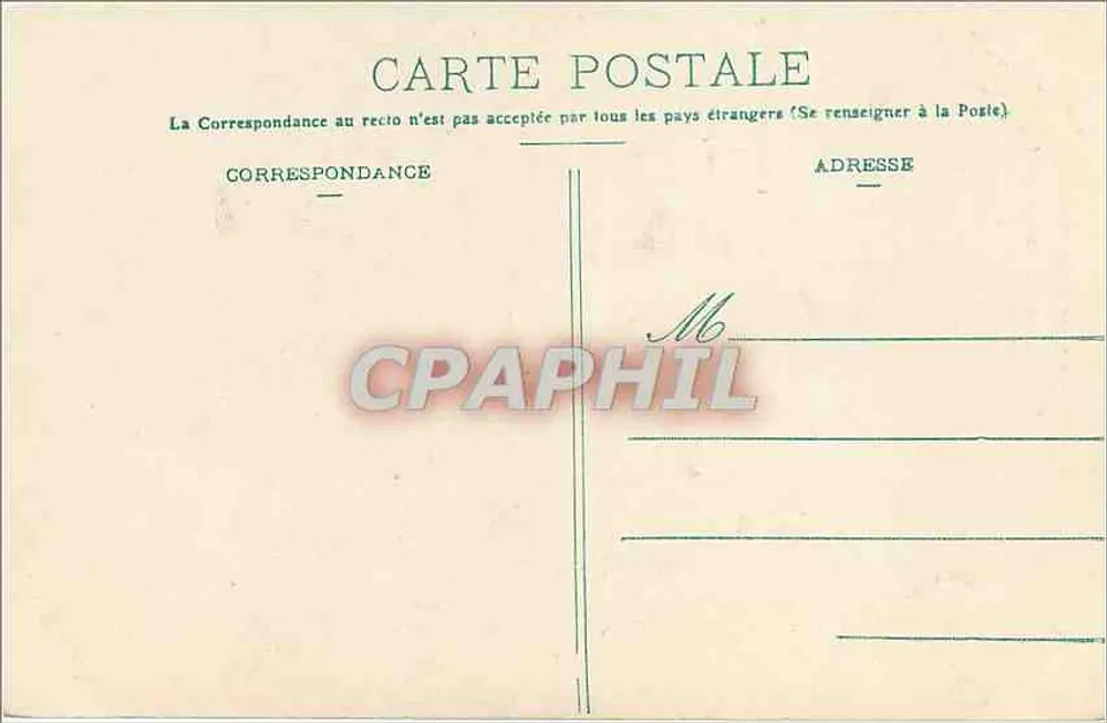 ÉVIAN-LES-BAINS — Estabelecimento do Châtelet — Galeria externa e colunata do promenar - Verso