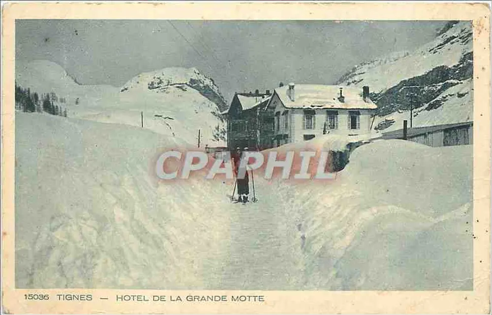 Tignes — Hotel de la Grande Motte — Braun & Cie, Imp. Edits. Dernach - Frente