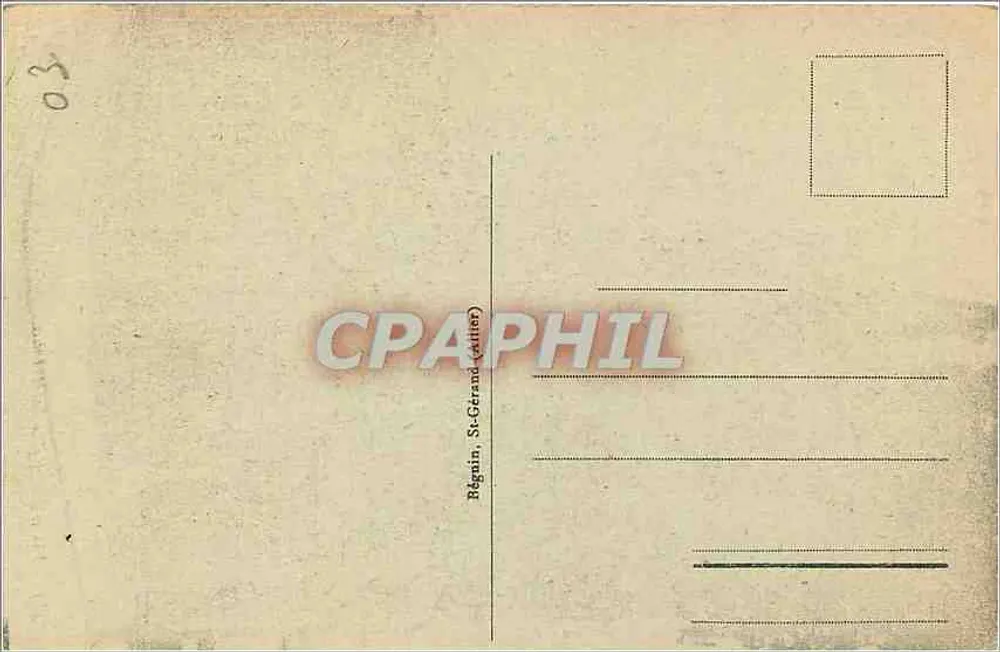 Vichy - Kerk van Sint-Louis — Béguin, St-Gérard (uitgever) - Achterkant