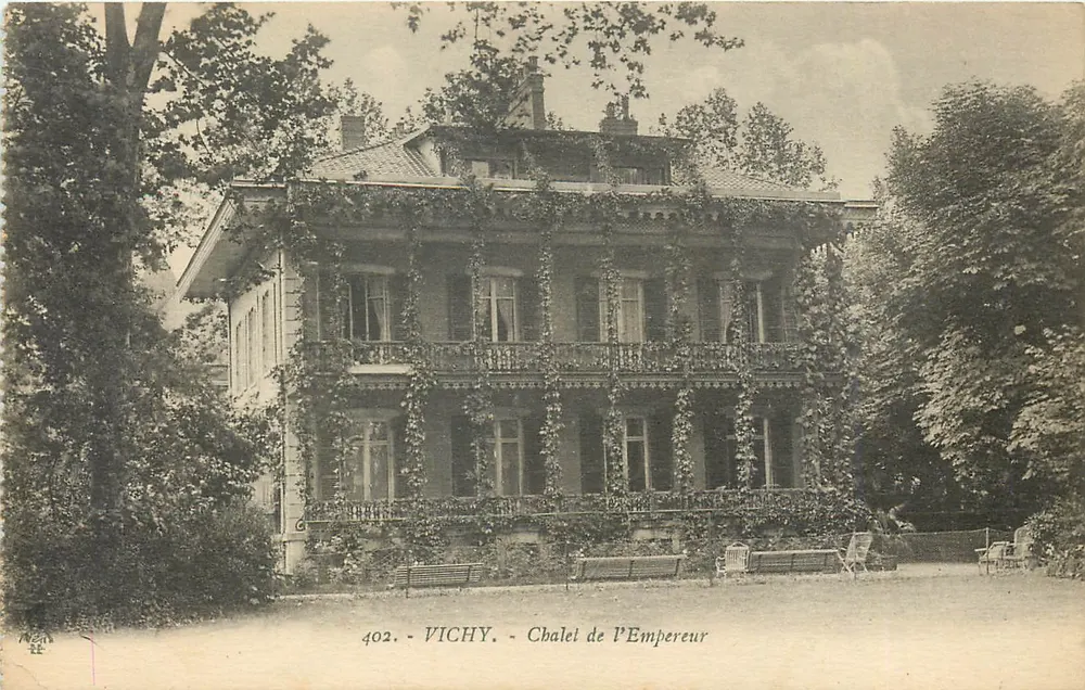 Vichy - Chalet do Imperador — editor N°402 - Frente