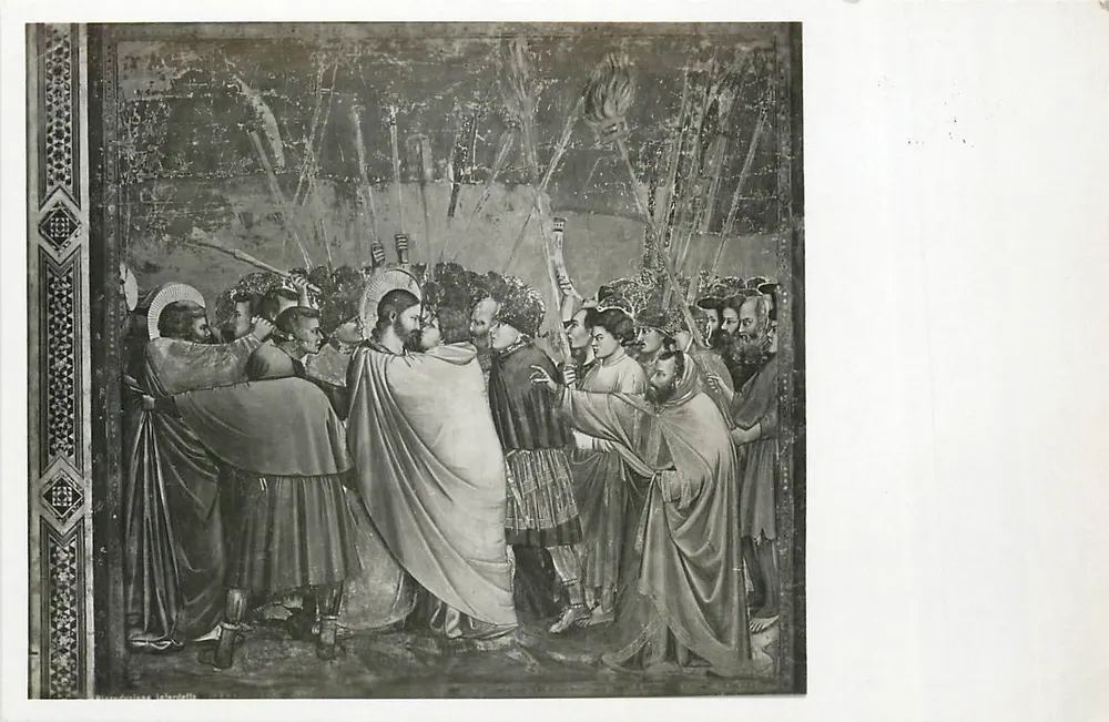 Padua - Cappella degli Scrovegni - Die Verhaftung Jesu (Giotto) - Vorderseite