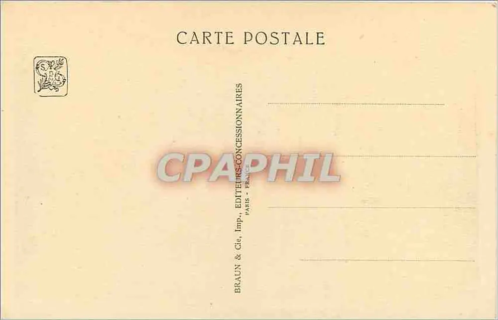 Portugiesische Sektion von der Insel — Internationale Kolonialausstellung — Paris 1931 - Rückseite
