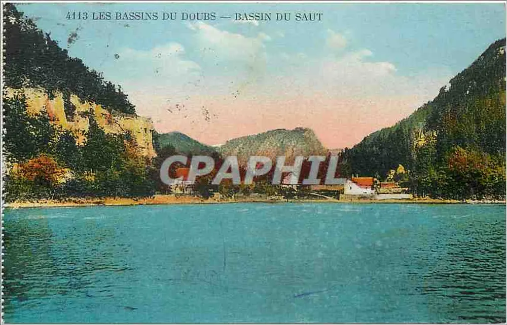 Les Bassins du Doubs — Bassin du Saut - Recto