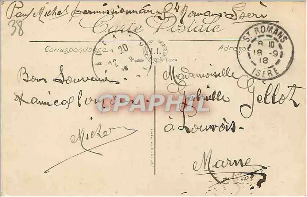 Grenoble — O Palácio de Justiça, Antigo Palácio do Parlamento do Dauphiné — Fachada Renascentista — LL. - Verso