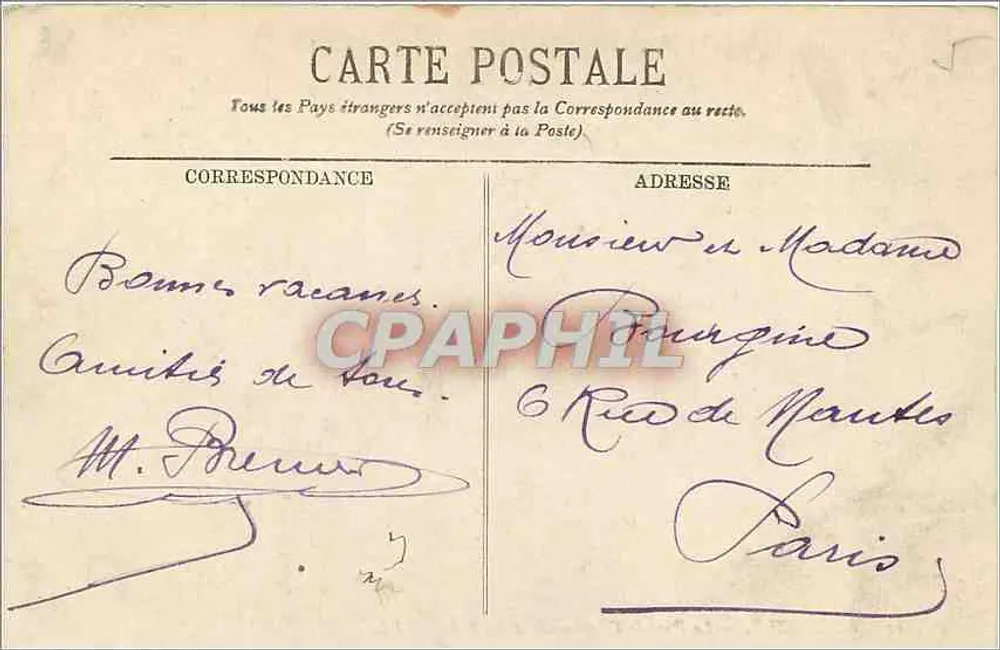 Grenoble — O Ponte da Esplanada e os Fortes — LL. - Verso