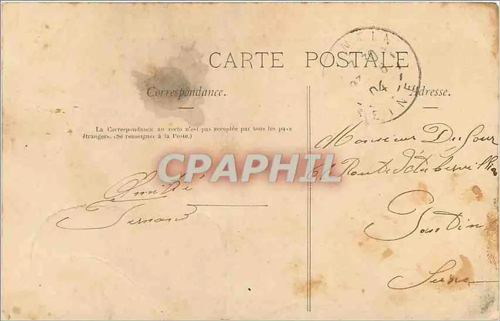 NANCY — Palast des Regierungs — Hémicycle de la Carrière — La Lorraine Illustrée, n°27 - Rückseite