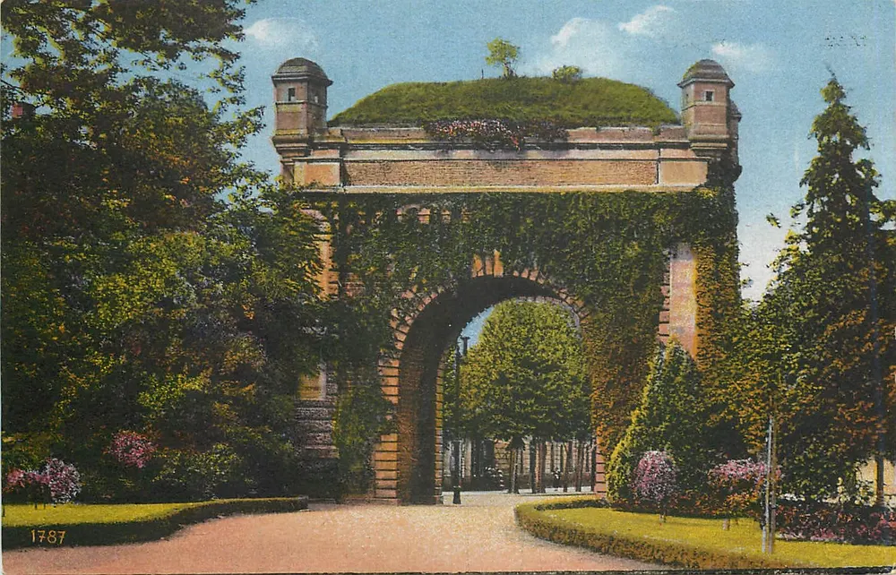 Porta Serpenoise — Metz — editor Verlag für Manias & Cie, n° 1787 - Frente
