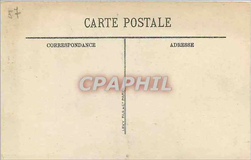 Metz — A Prefeitura — LL. — Graphil - Verso