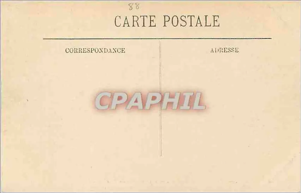 VITTEL — L'Établissement Thermal — Les Parterres du Parc — LL. - Verso