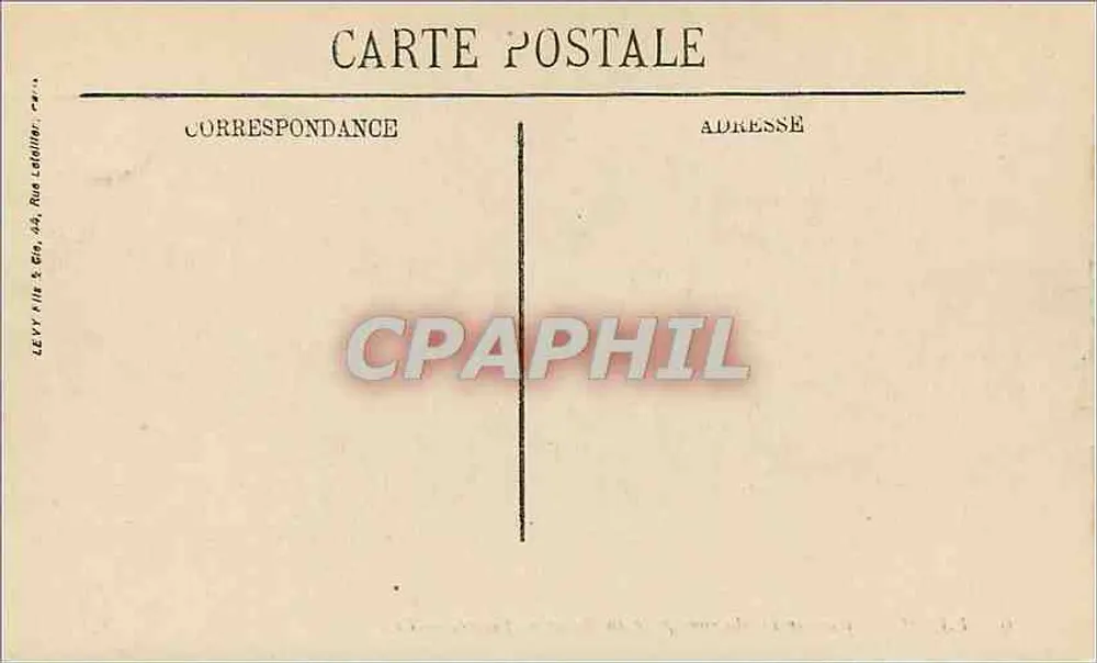 La Vallée — Ansicht der Mayenne vom Palais de Justice — LL. - Rückseite