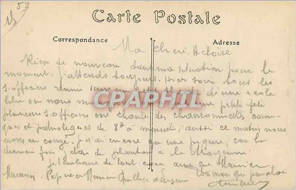 Laval — Die Mayenne und Ansicht von Avesnières aus dem Turm des Schlosses — ND. Phot. - Rückseite
