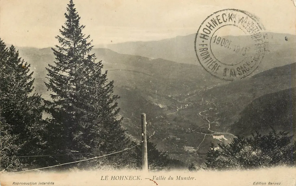 Het Hohneck — Dal van Munster — Uitgave Bernez - Voorkant